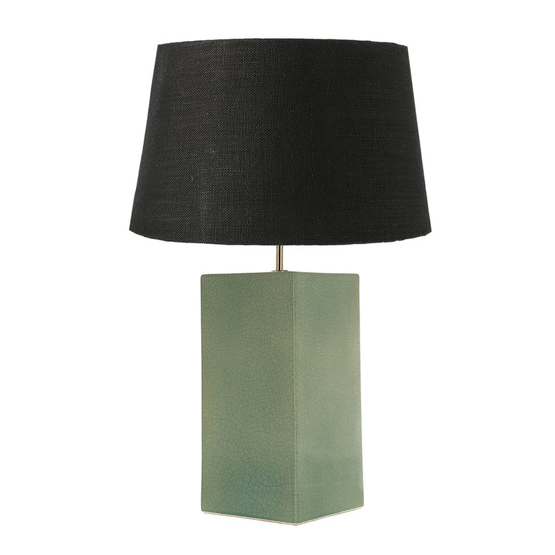 LÁMPARA CECILIA 3 MENTA PANTALLA PANTALLA NEGRA