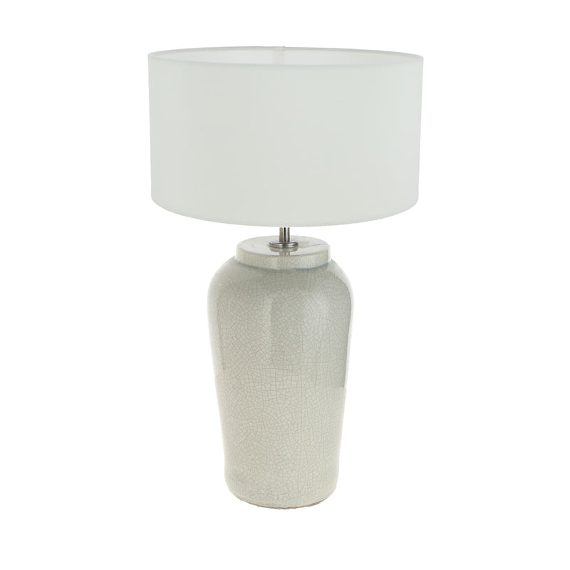 LAMPARA ALTA CRUDO CRAQUELADO PANTALLA CRUDA