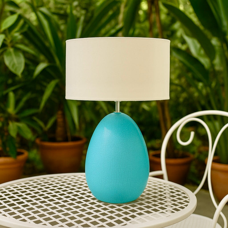 LÁMPARA EGG 1 AQUA