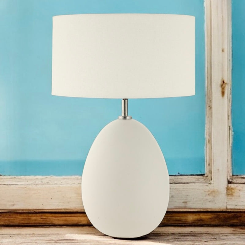 LÁMPARA EGG 1 BLANCO OPACO