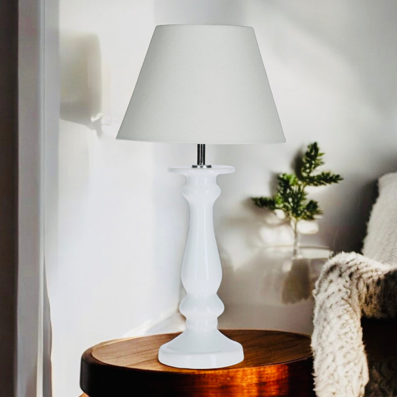 LAMPARA CANDELABRO 1 BLANCO