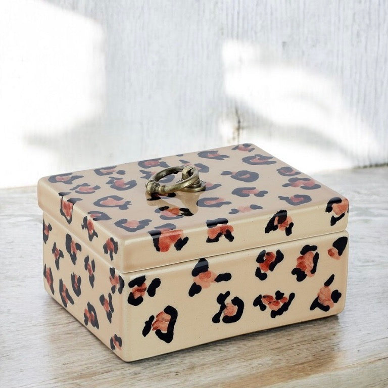 CAJA RECTANGULAR ANIMAL PRINT