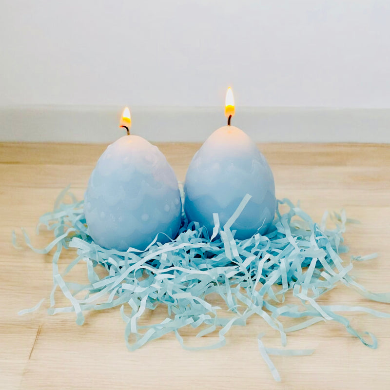 VELA HUEVO CELESTE