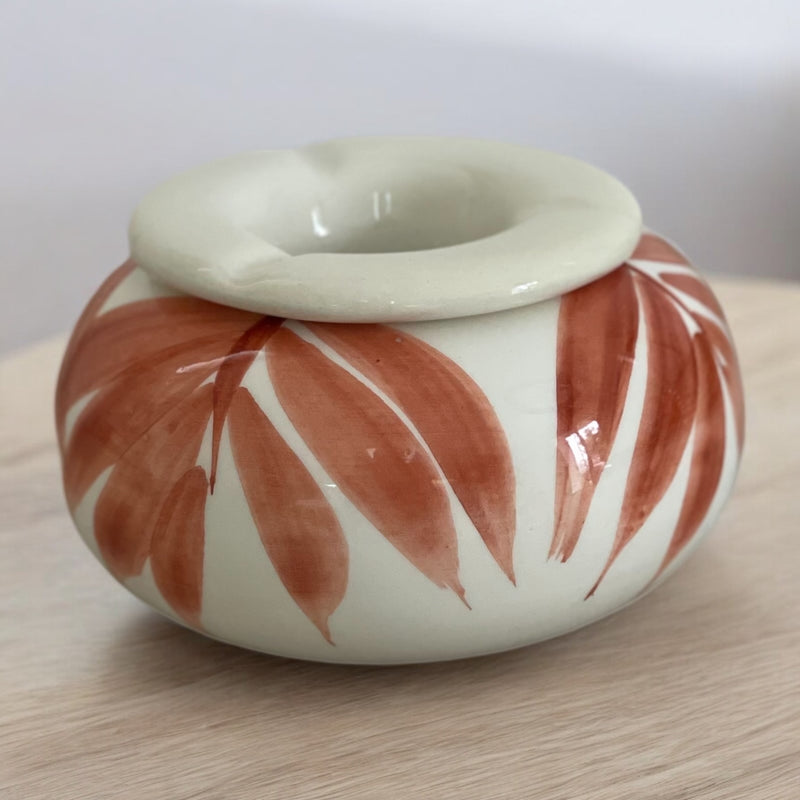 CENICERO REDONDO 1 FOREST TERRACOTA