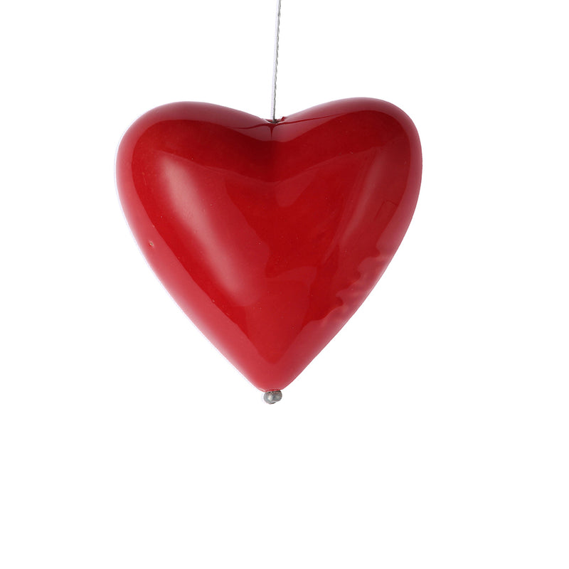 CORAZON M COLGAR ROJO