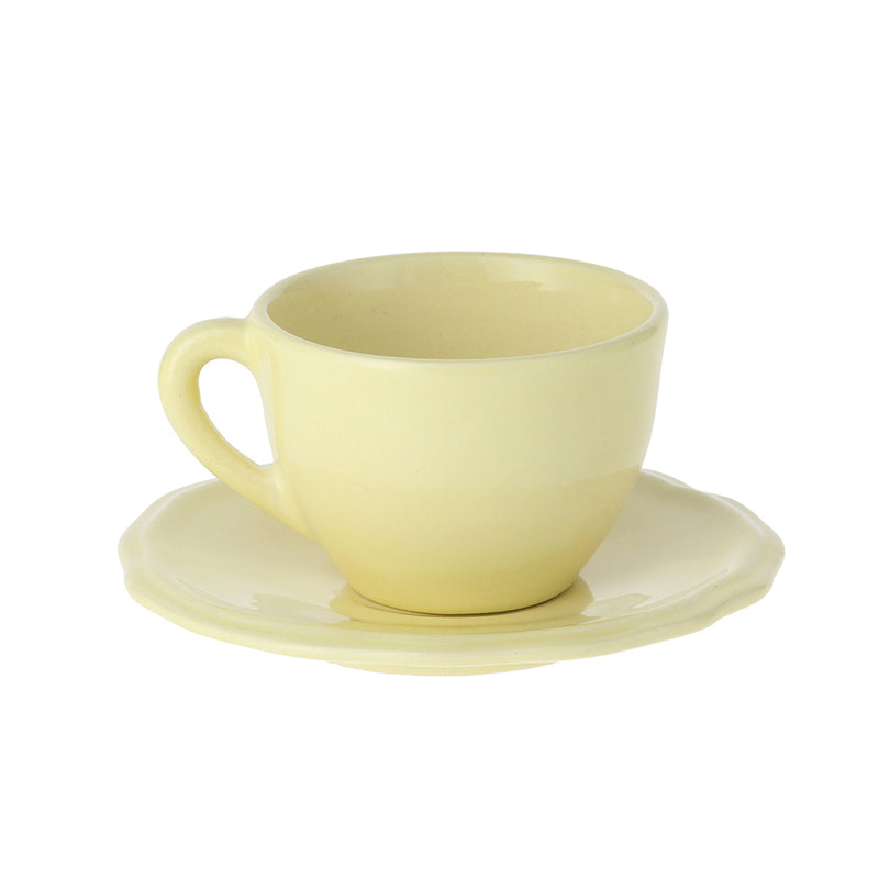 TAZA TÉ AMARILLO CLARO
